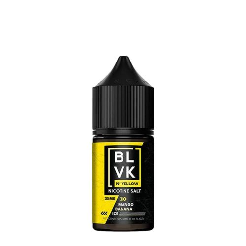 Blvk Salt Yellow Mango Banana Ice