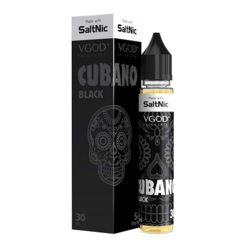 Vgod Cubano Black Salt